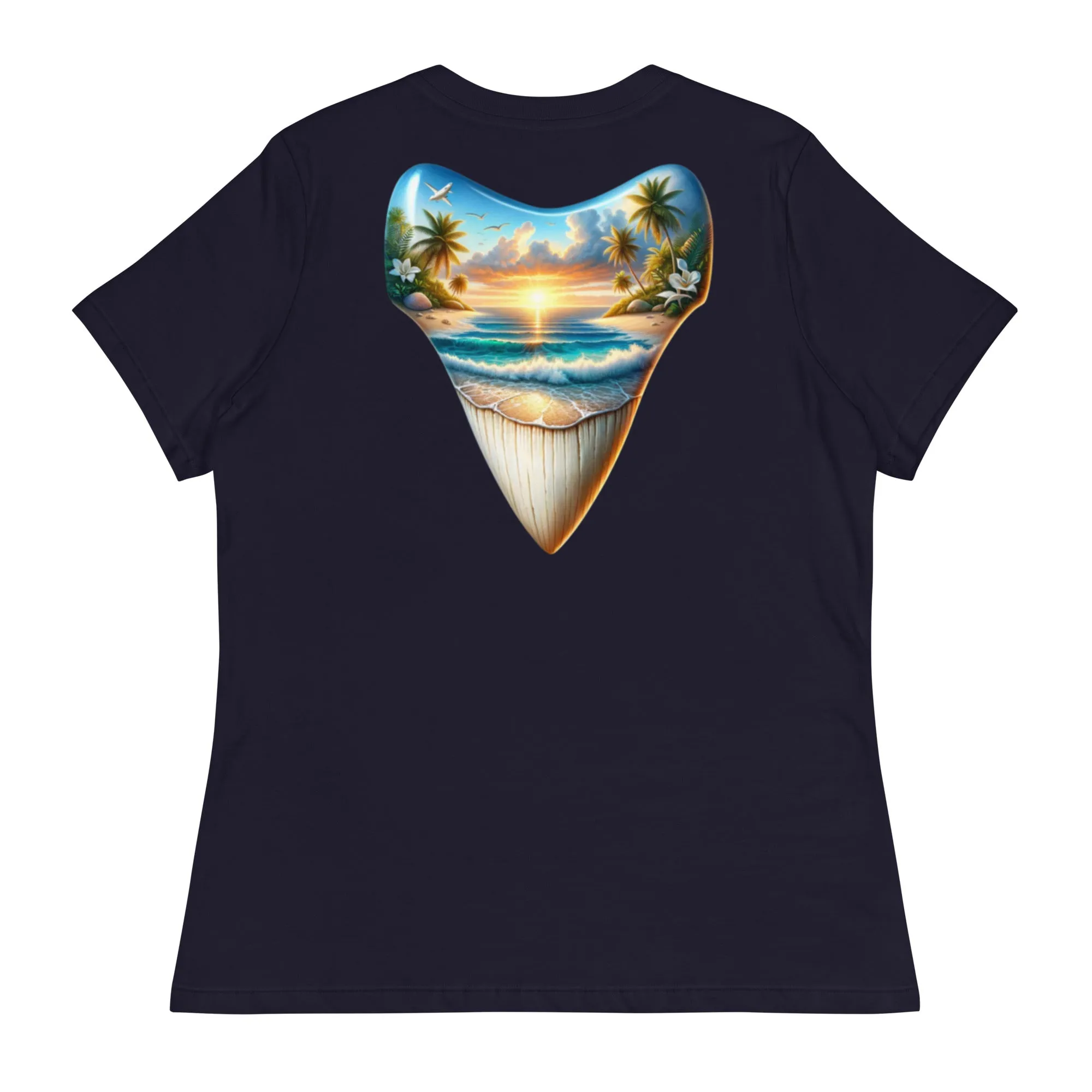 Women's Megalodon Paradise Relaxed T-Shirt