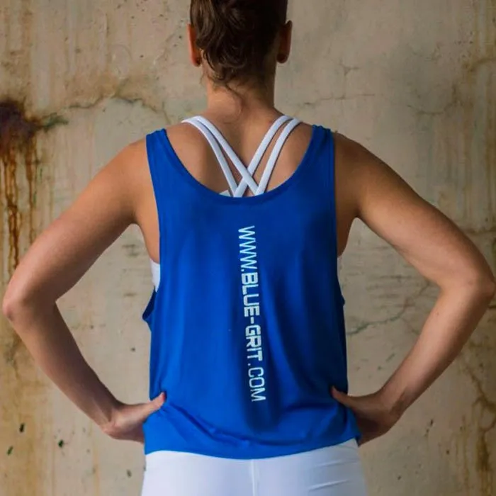 Women’s Royal Crop Tank