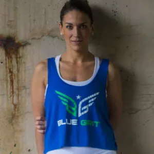 Women’s Royal Crop Tank