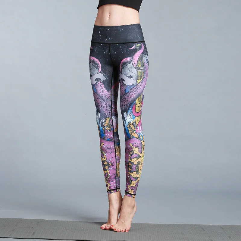 Women's Yoga Pants, women Long Sports Leggings, Women Sports Leggings