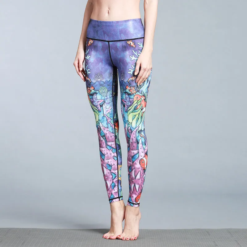 Women's Yoga Pants, women Long Sports Leggings, Women Sports Leggings