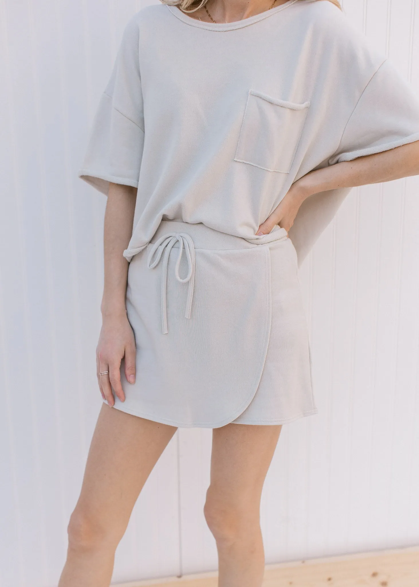 X Cream Skort