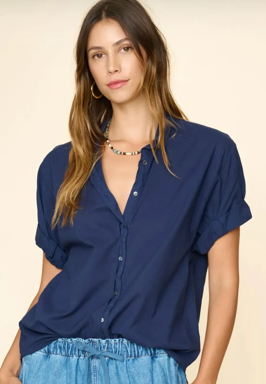 Xirena Channing Shirt Navy