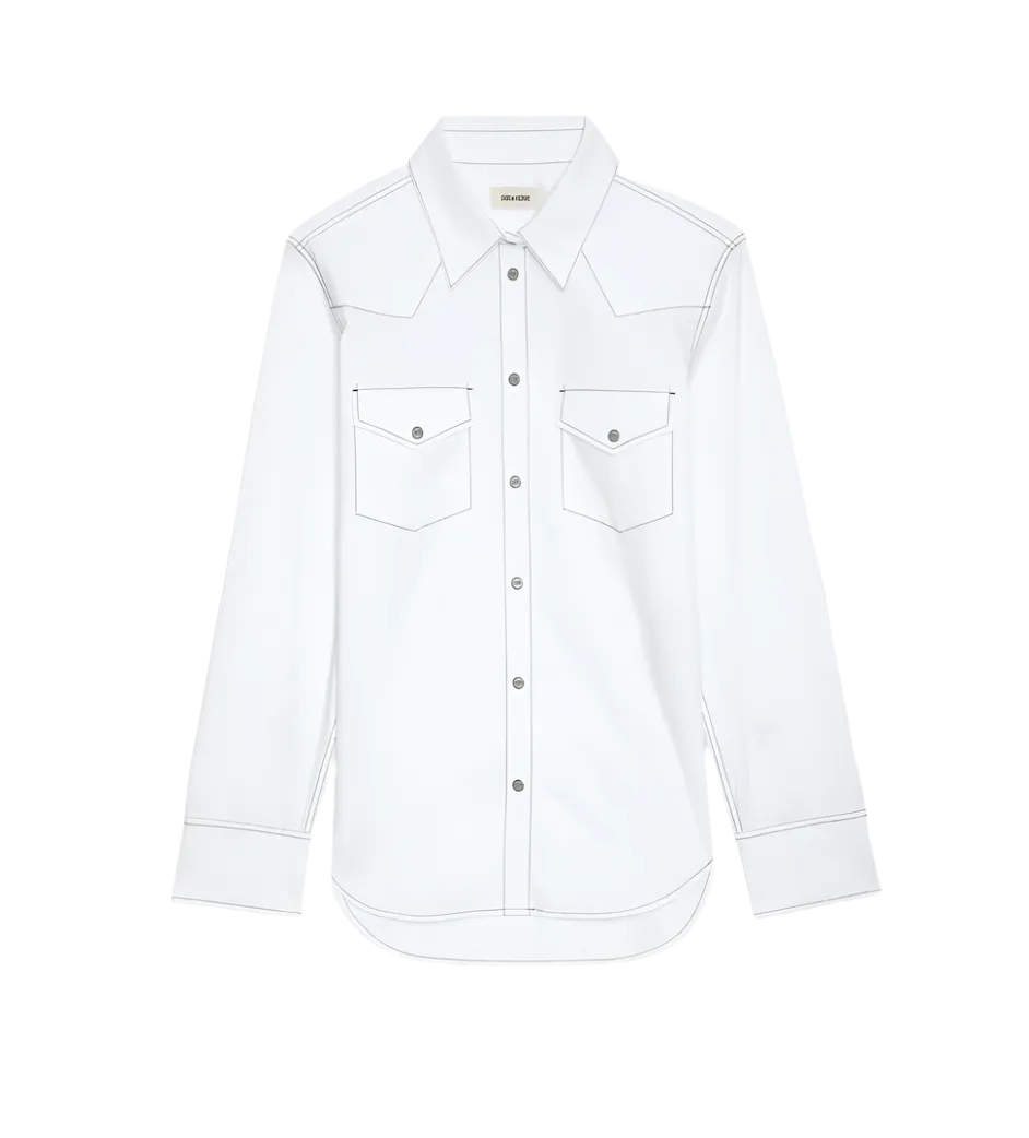 Zadig & Voltaire - Thelma Poplin Shirt - Judo